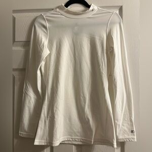 Starter Dri Star Women’s White Long Sleeve Shirt Size M NWT